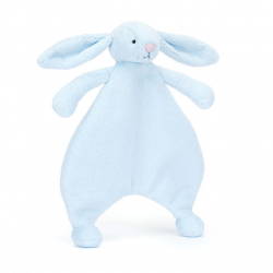 Jellycat ジェリーキャット　Bashful Blue Bunny Comforter　ブルーバニー　青いうさぎ　ウサギ　縫いぐるみ　