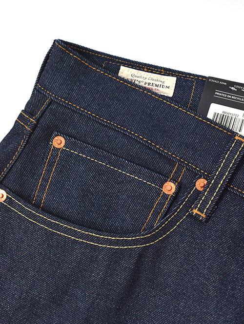 Levis 501 SELVEDGE REGID DENIM