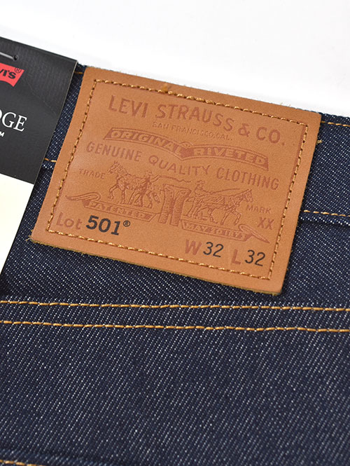 Levis 501 SELVEDGE REGID DENIM