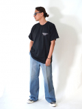 ILL ONE EIGHTY GDSS × ILL "BAYCITY BOYS" T-SHIRT  Black