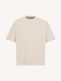 W.A.T.C STUDIO  Oversized boxy Tee - Natural 