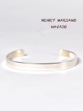 Navajo  Henry Mariano Silver Bangle