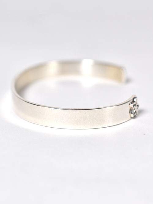 Navajo  Henry Mariano Silver Bangle