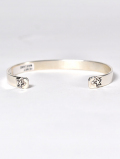 Navajo  Henry Mariano Silver Bangle