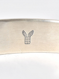 ホピ族【Ronald Wadsworth】 Silver Bangle