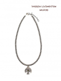 Navajo Darren Livingston Eagle Silver Pendant
