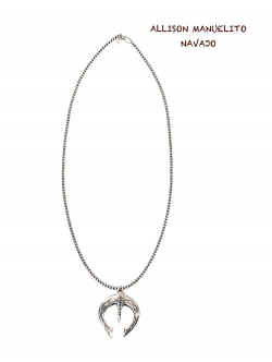 Navajo Allison Manuelito Naja Pendant