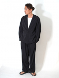 LA MOND  TWILL TWIST CARDIGAN JACKET