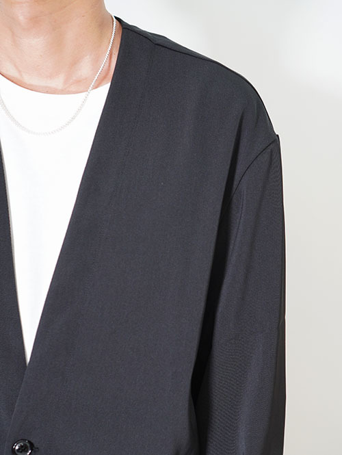 LA MOND  TWILL TWIST CARDIGAN JACKET