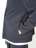 LA MOND  TWILL TWIST CARDIGAN JACKET