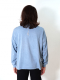 SALVAGE PUBLIC  Surfing Pigment L/S Tee - Ocean Blue