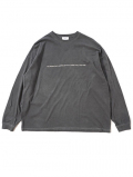 SALVAGE PUBLIC  Surfing Pigment L/S Tee - Vintage Black