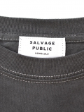 SALVAGE PUBLIC  Surfing Pigment L/S Tee - Vintage Black
