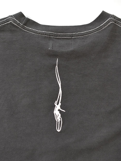 SALVAGE PUBLIC Surfing Pigment L/S Tee - Vintage Black