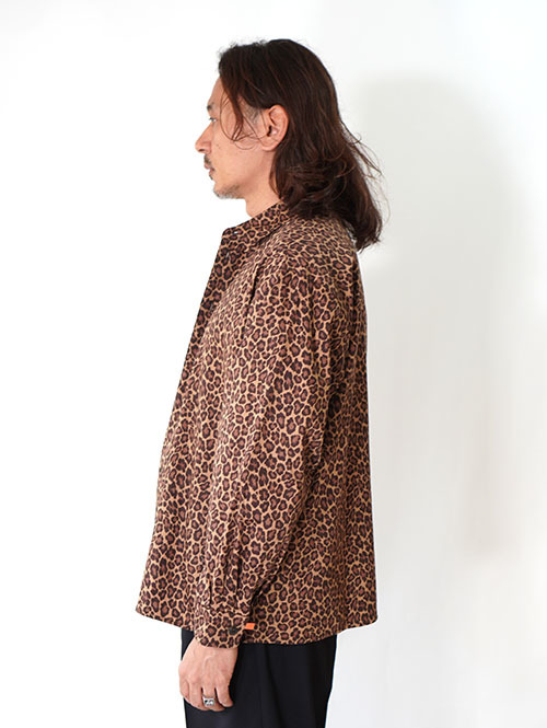 ILL ONE EIGHTY LEOPARD PLEAT SHIRT