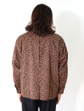 ILL ONE EIGHTY LEOPARD PLEAT SHIRT