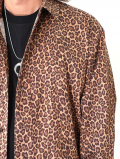 ILL ONE EIGHTY LEOPARD PLEAT SHIRT
