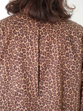 ILL ONE EIGHTY LEOPARD PLEAT SHIRT