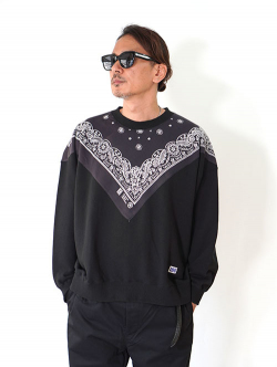 ILL ONE EIGHTY   Vintage Bandana Sweat Shirts