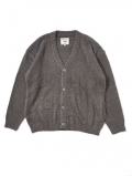 MALIBU FARM SAFARI掲載 SHAGGY KNIT CARDIGAN - Gray