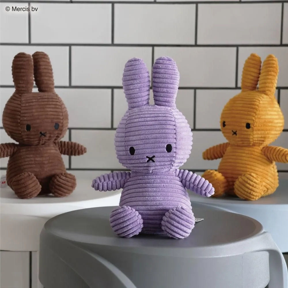 Miffy 【ミッフィー】corduroy 23 cm　ミッフィー　コーデュロイ　ぬいぐるみ　
