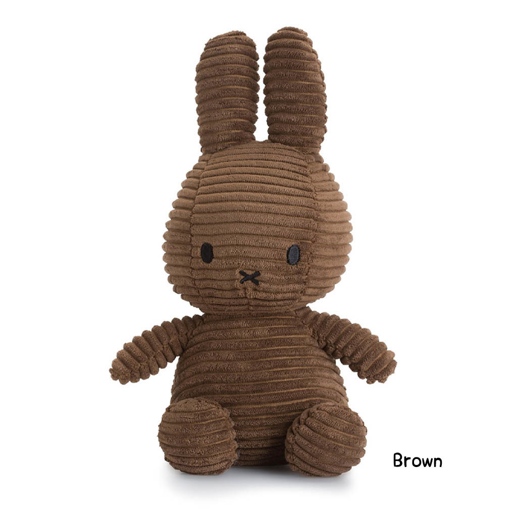 Miffy 【ミッフィー】corduroy 23 cm　ミッフィー　コーデュロイ　ぬいぐるみ　