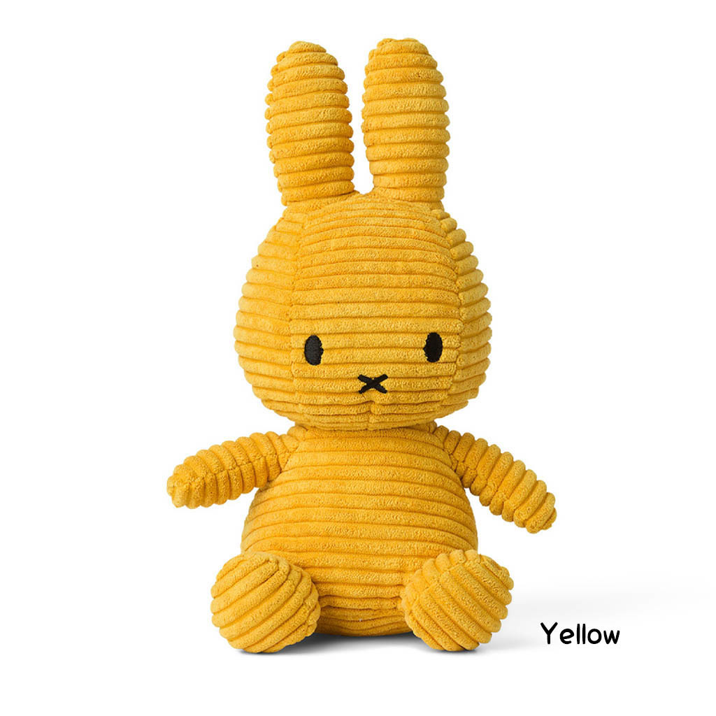 Miffy 【ミッフィー】corduroy 23 cm　ミッフィー　コーデュロイ　ぬいぐるみ　