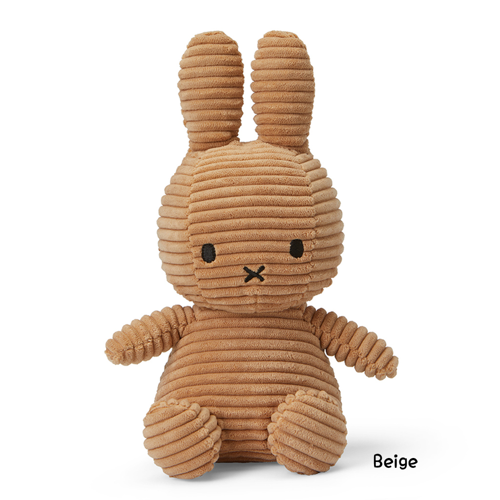 Miffy 【ミッフィー】corduroy 23 cm　ミッフィー　コーデュロイ　ぬいぐるみ　
