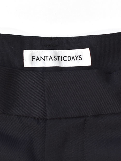 FANTASTICDAYS  ワイド2プリーツスラックス