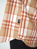 NORTH FACE  USA ネルチェックシャツ - Beige