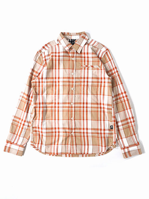 NORTH FACE USA ネルチェックシャツ - Beige