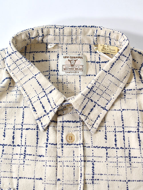 LEVI'S VINTAGE CLOTHING Flannel Shirts（Natural）