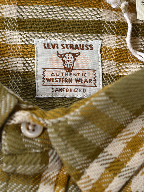 LEVI'S VINTAGE CLOTHING Flannel Shirts（Olive）