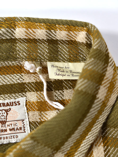 LEVI'S VINTAGE CLOTHING Flannel Shirts（Olive）