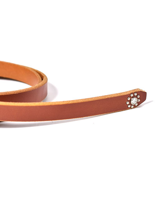 HTC 25周年記念 1POINT  END   FLOWER STONE  0. 75(L.Brown/Clear)