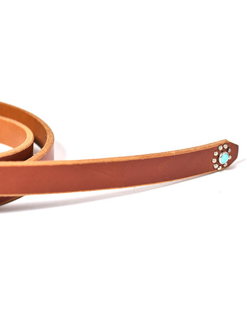 HTC 25周年記念 1POINT  END   FLOWER STONE  0. 75(L.Brown/Turquoise)