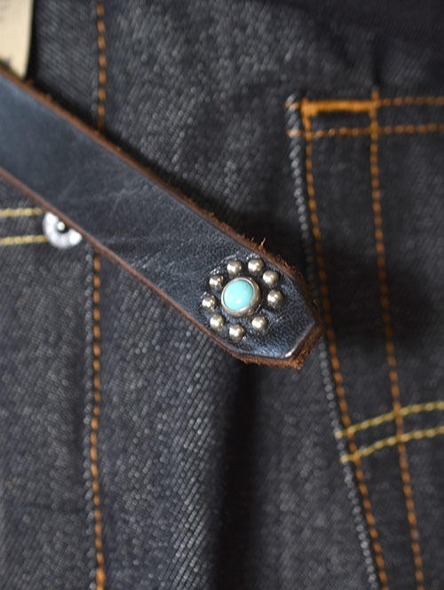 HTC 25周年記念 1POINT END FLOWER STONE 0. 75(Black/Turquoise)
