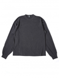 LOS ANGELES APPAREL  カスタム 6.5oz ヘビーウエイト ロングスリーブTシャツ - Vintage Black