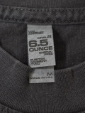 LOS ANGELES APPAREL  カスタム 6.5oz ヘビーウエイト ロングスリーブTシャツ - Vintage Black