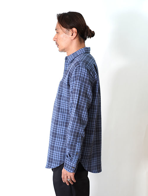 J・CREW Check Waffle Shirt