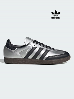 Adidas Originals SAMBA OG  (KI8464) Silver Metallic / Core Black