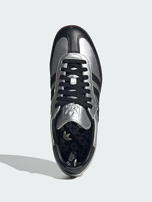 Adidas Originals SAMBA OG  (KI8464) Silver Metallic / Core Black