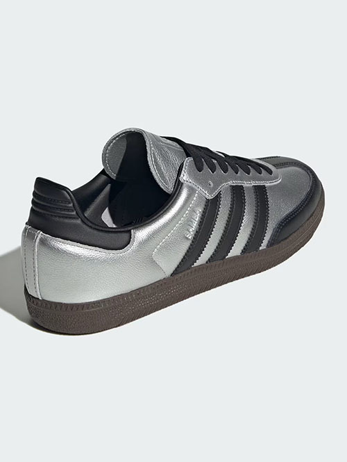 Adidas Originals SAMBA OG  (KI8464) Silver Metallic / Core Black