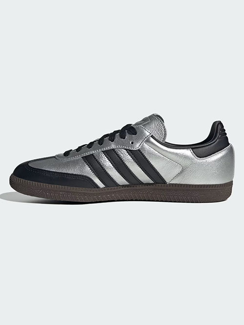 Adidas Originals SAMBA OG  (KI8464) Silver Metallic / Core Black