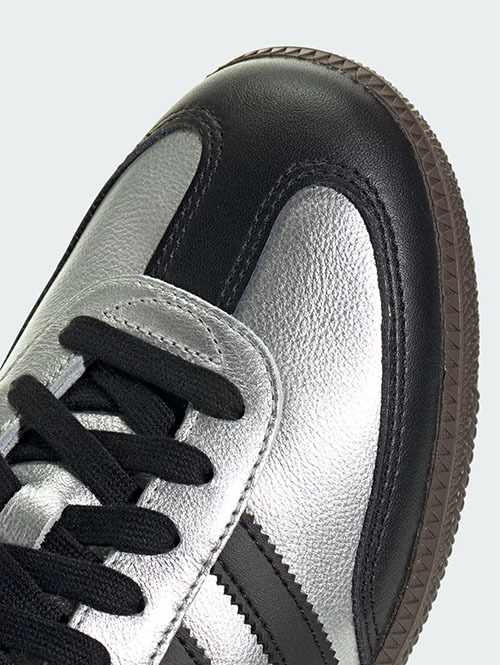 Adidas Originals SAMBA OG  (KI8464) Silver Metallic / Core Black