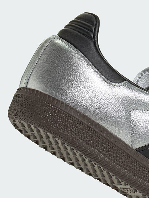 Adidas Originals SAMBA OG  (KI8464) Silver Metallic / Core Black