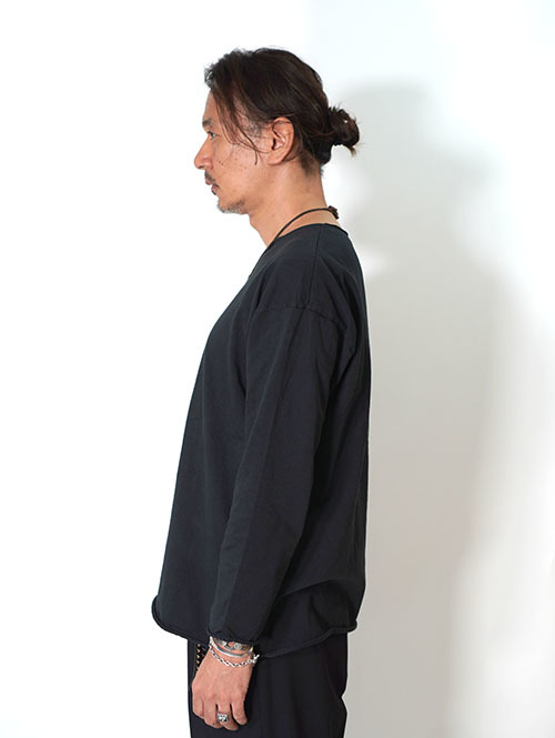 GRAB IN HOLLYWOOD Heavy Weight Relax Fit Bracelet Sleeve - Black 