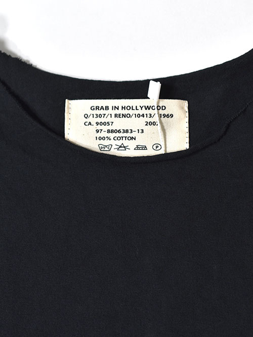GRAB IN HOLLYWOOD Heavy Weight Relax Fit Bracelet Sleeve - Black