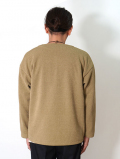 SALUTE HELM  モールカルゼ クォーターゲージ カーディガン ジャケット (85504) - Camel