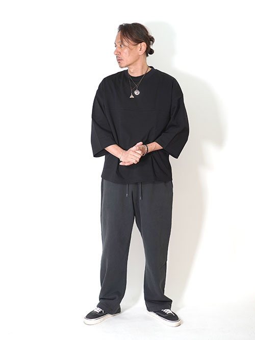 W.A.T.C STUDIO Straight-Leg Relaxed Sweatpants - Vintage Black